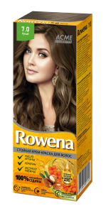 Фотография Acme-Color Крем-Краска для волос • Rowena •  Стойкая • Тон 7.0 • Русый