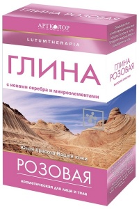 Фотография АртКолор Lutumtherapia • Глина РОЗОВАЯ 100г • арт.50038