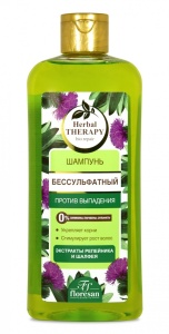 Фотография Флоресан Шампунь • Бессульфатный • против выпадения • Herbal Therapy • 400мл. • арт.Ф-738