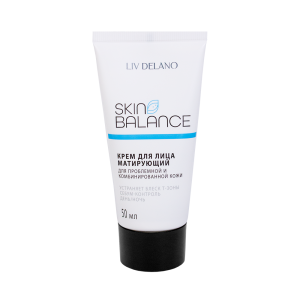 Фотография Liv Delano Крем Матирующий для лица • Skin Balance • 50мл