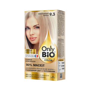 Арт.GB-8036 ФИТОКОСМЕТИК Стойкая крем-краска Only Bio COLOR Тон 9.3 Жемчужный Блонд, 115мл