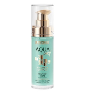 Фотография  Luxvisage Aqua Veil Hyaluron Complex Праймер-Желе под макияж ВЫРАВНИВАЮЩИЙ (Прозрачный) 30 г Арт.1328