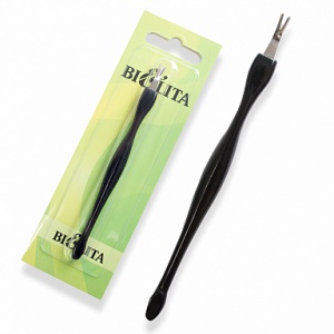 БЕЛИТА ТРИММЕР для удаления кутикулы на блистере классический цвет черный 11см, арт 0-11