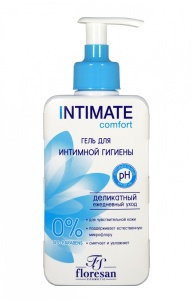 Фотография Флоресан Intimate • Деликатный ГЕЛЬ для интимной гигиены COMFORT, 250мл • арт.Ф-272