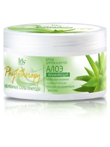 Фотография Iris Крем для для рук и ногтей • Алоэ • Фитотерапия • банка • 180мл