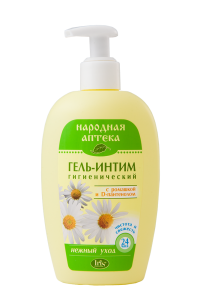 Фотография Iris Народная аптека • Гель-ИНТИМ РОМАШКА D-пантенолом • 250мл