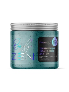 Фотография  Белита-М BodyZEN Талассо-Скраб для тела Тонизирующий ДЕТОКС-ЭФФЕКТ, 500г