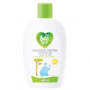 БЕЛИТА BABY CARE ЭКОШАМПУНЬ детский БЕЗ СЛЕЗ  с первых дней жизни 260мл/12шт