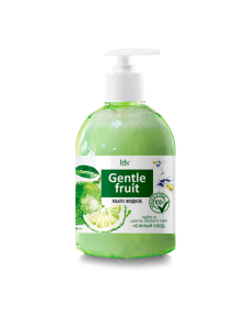 Фотография Iris Gentle Fruit • Мыло жидкое "Лайм и цветы Белого Чая" • 500мл