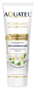 Фотография ПКК Весна Крем для рук • С эфирным маслом Нероли • Aquatel • туба • 75мл • арт.2652