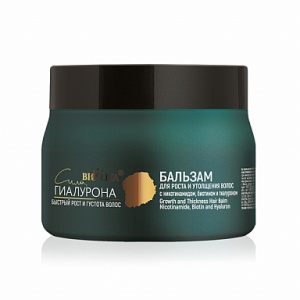 БЕЛИТА СИЛА ГИАЛУРОНА Быстрый Рост и Густота волос БАЛЬЗАМ для роста и утолщения волос с никотинамид