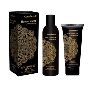 Фотография Compliment Подарочный набор №129 • Hamam Secret • Шампунь 250мл +Маска для волос 200мл • арт 794957