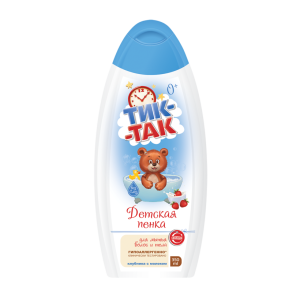 СВОБОДА ТИК-ТАК ПЕНКА для волос и тела КЛУБНИКА с МОЛОКОМ 350мл арт.1072646