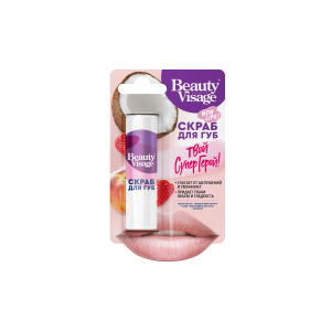 Фотография Фитокосметик Скраб для губ • Твой Супер Герой "Beauty Visage •  4,5г • арт.8014