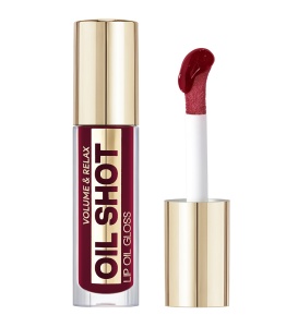 Фотография  Luxvisage Oil Shot volume & relax Масло-Блеск для губ тон 306 Cherry Bomb, 3,9 г