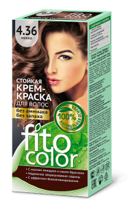 Фотография Фитокосметик Стойкая Крем-Краска для волос  • Fitocolor •  тон Мокко 115мл • арт.4825