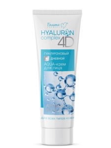Фотография Белита-М Крем-aqua для лица • Дневной • Гиалуроновый • Hyaluron complex 4D • 75г