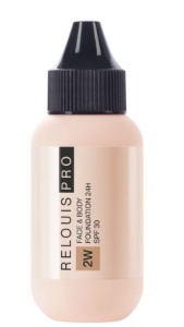Фотография Relouis Тональный крем • тон 03 Средний Оливковый • RELOUIS PRO Face&Body Foundation • 24H SPF31