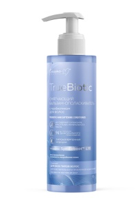 Фотография Белита-М TrueBiotic • Смягчающий БАЛЬЗАМ-ОПОЛАСКИВАТЕЛЬ с пробиотиком для волос, 190г