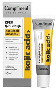 Фотография  Compliment Professional Kojik Acid Крем для лица с койевой кислотой, 35 мл арт.919913 