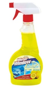 Фотография Romax Средство для мытья стёкол • Mister Window • Сочный Лимон • 500мл