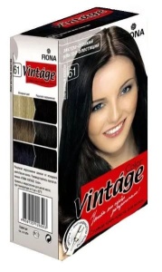 Fiona Vintage Color тон 61 Элегантный каштан краска для волос