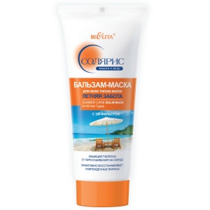 Фотография Белита Солярис •  Бальзам-маска для волос ЛЕТНЯЯ ЗАБОТА.200мл