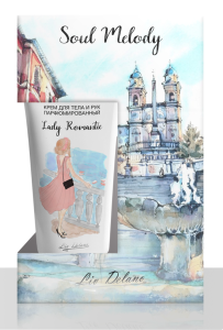 LIV DELANO Lady ROMANTIC Подарочный набор (Гель д/душа 250г+ Крем для тела/рук 200мл) /8шт