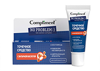 Фотография  Compliment No Problem Точечное средство для проблемной кожи с ЯНТАРНОЙ кислотой, 25мл арт.918459