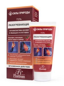 Флоресан Сила природы Гель разогревающий с маслом Перца и Корицы, 150мл арт.Ф-195b