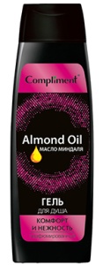 Фотография  Compliment Парфюмированный Гель для душа с маслом Миндаля Комфорт и нежность, 400мл арт.918305