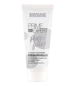 Фотография LuxVisage Основа под макияж • ВЫРАВНИВАЮЩАЯ PRIME EXPERT Pore filler разглаживает рельеф кожи. • арт. К1323