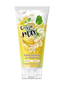 Фотография Iris Гель-Пенка Для Умывания • Банан И Огурец • Смузи Mix • 170г