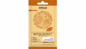 Фотография SELfieLAB Маска косметическая омолаживающая для лица и шеи "Botox effect", 8гр