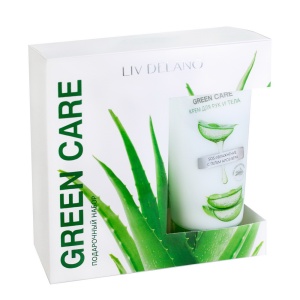 LIV DELANO GREEN CARE Подарочный набор (Крем д/рук/тела 150г.+ Крем для ног 150г. SOS-Увлажнение с г