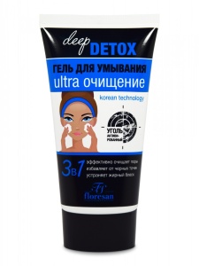 Флоресан Deep Detox Гель для умывания, 150мл/10шт, арт.Ф-15