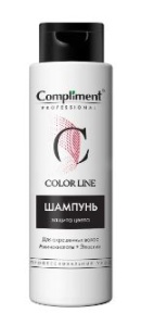 Фотография Compliment Professional Color Line Шампунь для окрашенных волос • 250мл •  арт.915298