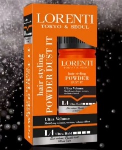 LORENTI Пудра-Воск для укладки волос 04 ORANGE Ultra Volume, 20г