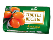 Фотография ПКК Весна Мыло туалетное твердое • Облепиха • Цветы Весны • 90гр • арт.6264