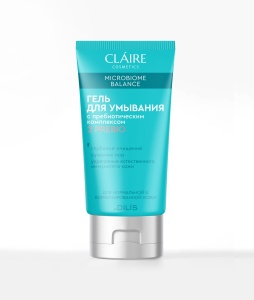 CLAIRE Microbiome Balance Гель для умывания для нормальной и комбинированной кожи, 150мл