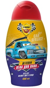 Фотография Гонки Пена для ванны • Детская • 400мл