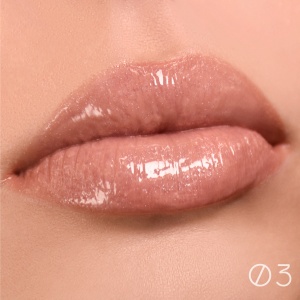 РЕЛУИ Блеск для губ PARADISO тон 3/6шт. с влажным эффектом