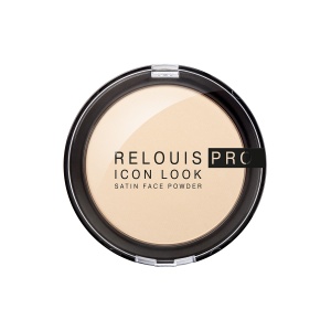 РЕЛУИ Пудра компактная Relois PRO Icon Look Satin Face Powder тон 00/6шт. Арт.РБ765-18