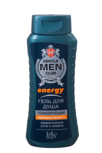 Фотография Iris GentleMEN • club • Гель для душа • "ENERGY тонизирующий" • 400мл
