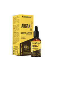Фотография Compliment RichHairCare МАСЛО-БУСТЕР для кончиков волос Интенсивное восстановление ARGAN OIL, 27мл • арт.911337