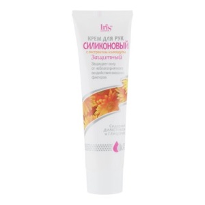 Фотография Iris Крем для рук • Силиконовый с экстрактом Календулы • 100г