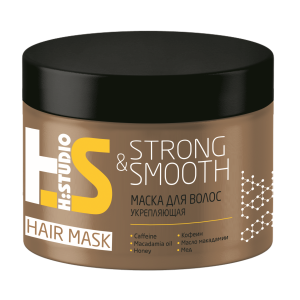 Фотография Romax Маска для укрепления волос • Strong&Smooth • H:Studio • 300гр