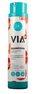 Фотография Белкосмекс Шампунь • с экстрактом Граната • VIA mix • 390г