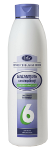 Iris Профессиональный  Шампунь №6 Комплексный уход с экстрактом Крапивы для всех типов волос 1л