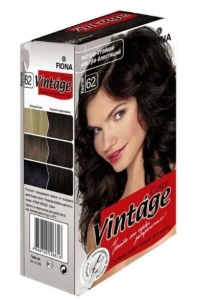 Fiona Vintage Color тон 62 Каштан краска для волос